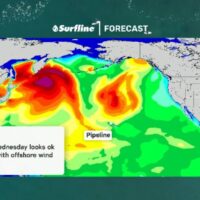 2025年CT初戦「パイププロ」のサーフライン発表による最新波予報