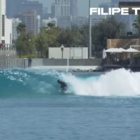2025年CT第2戦「アブダビプロ」出場サーファーによるウォームアップサーフ動画