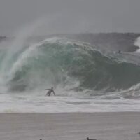 ザ・ウェッジに2025年シーズン1stスウェルがヒット！フリーサーフィン動画