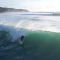 4月14日のバリ島インポッシブル!1分ライドもあったフリーサーフィン動画