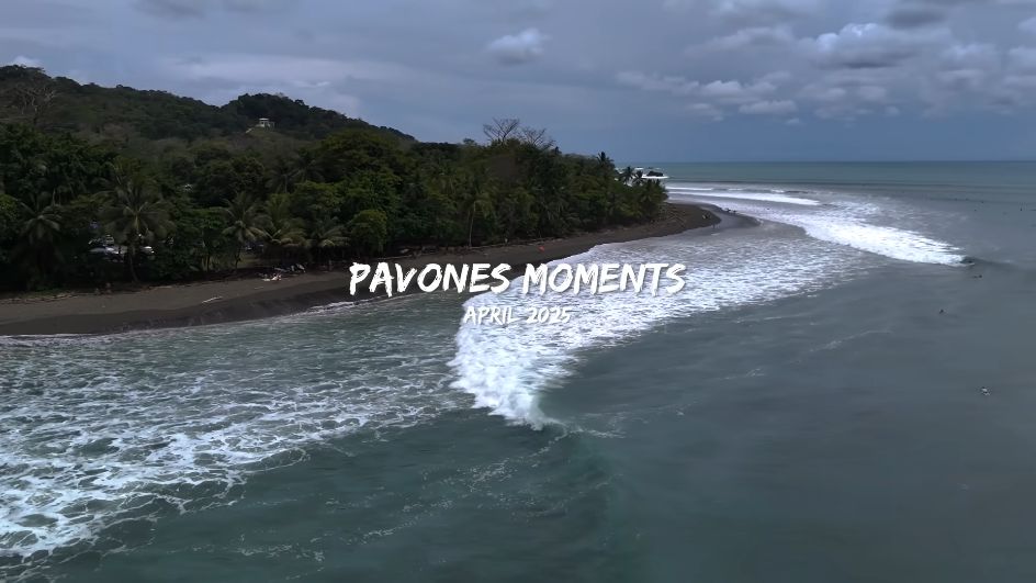 中米コスタリカのパボネスが炸裂！ロングレフトポイントでのフリーサーフ動画