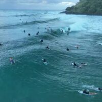 2025年ゴールドコーストプロ最終日早朝のバーレーヘッズ!フリーサーフィン動画