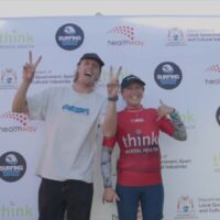 2025年マーギーズプロのトライアルハイライトとウォームアップサーフィン動画