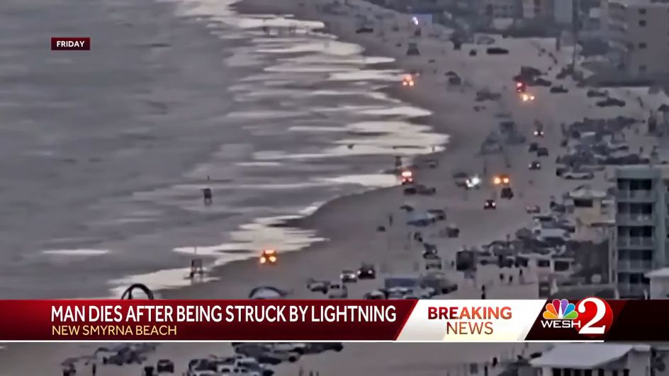 雷鳴が聞こえたら即座に海から上がるように！フロリダ州で落雷による死亡事故
