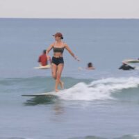 バリ島でサイズダウンしたらクタビーチでロングボード!フリーサーフィン動画