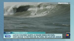 ブラジルにサイクロンスウェルがヒット！ニュースになったチャンボのチャージ動画