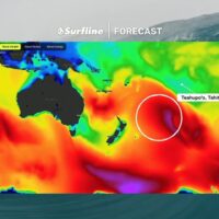 新たなビッグスウェルが迫るチョープー！2025年タヒチプロの最新波予報