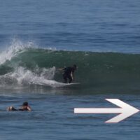サーフエチケットは前乗りだけじゃない!パドルバック時のライン取り動画