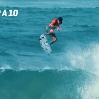 2025年のサーフィンワールドツアーでスコアされた満点ライディング動画