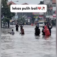 乾季のはずのインドネシアのバリ島で大洪水！死者が出るほどの大災害に