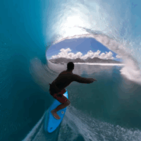 GoPro製360度カメラを使って撮影したチョープーでのインナーバレル動画