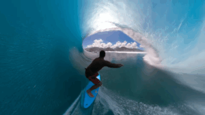 GoPro製360度カメラを使って撮影したチョープーでのインナーバレル動画