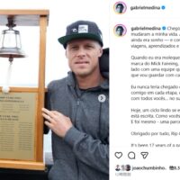 ガブリエル・メディナとリップカールが17年に及ぶスポンサー契約解消へ