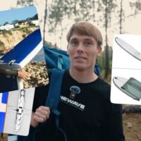 ニューウェイブからソフトトップの組み立て式サーフボードがリリースされる事に