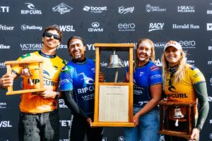 2026年CT初戦「リップカールプロベルズビーチ」最終日！ミゲルとガブリエラ優勝