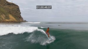 ほぼ貸切でロングライド可能な波はまだまだある！アンゴラのロングレフト動画