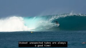 ネイザン・フローレンスが再びのシャルガオ島！有名スポットでビッグバレル動画