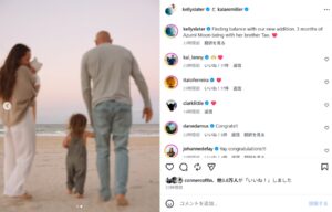 ケリー・スレーターがカラニ・ミラーとの間で生まれた第二子の名前を発表